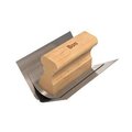 Bon Tool Corner Tool, Stainless Steel Inside, 1/2", Wood Handle 85-115